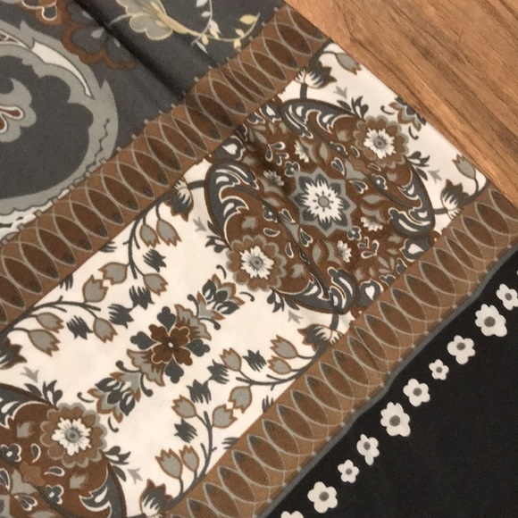 Joci and I brown paisley dress size small - Picture 11 of 11